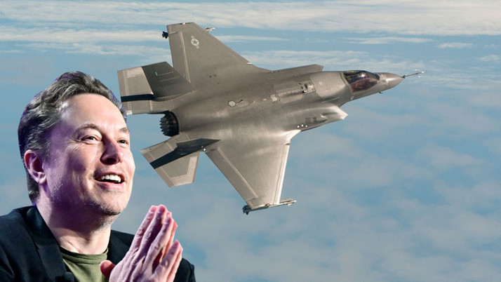 Elon Musk F-35 çıkışı: Ucuz dron sürüleri tarafından anında yok edilecek