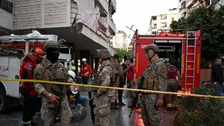 İsrail, Beyrut'ta bir binayı bombaladı
