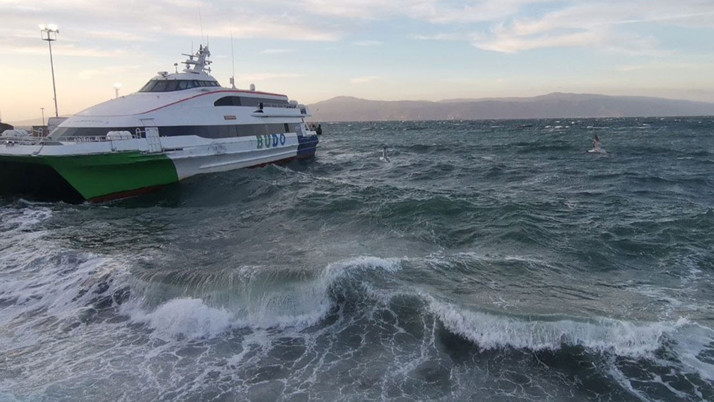 BUDO'nun 7 seferi olumsuz hava koşulları nedeniyle iptal edildi