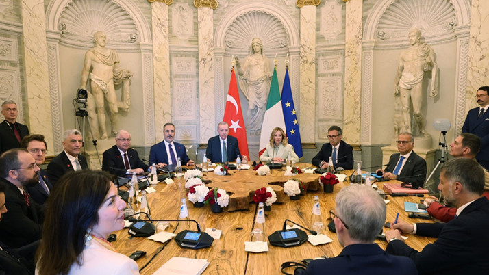 Türkiye-İtalya 4. Hükümetlerarası Zirvesi başladı