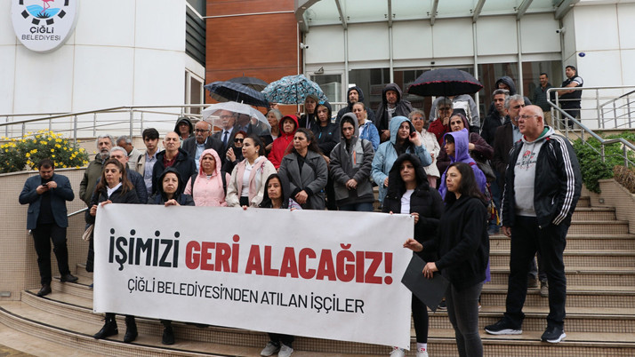 CHP'li belediyeden kovulan işçiler İzmir'den Ankara'ya yürüyor