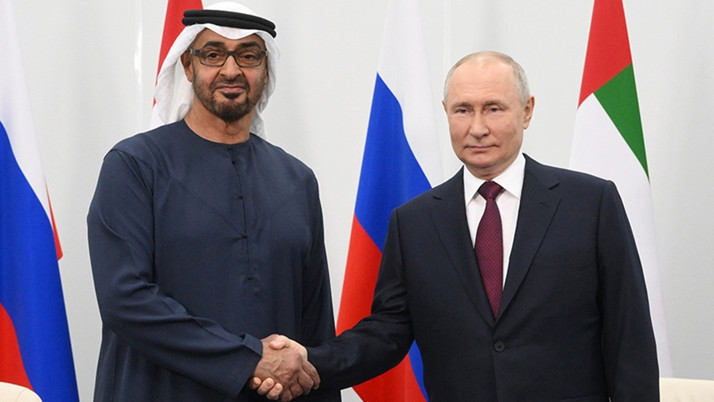 Putin, BAE Devlet Başkanı Al Nahyan ile telefonda görüştü