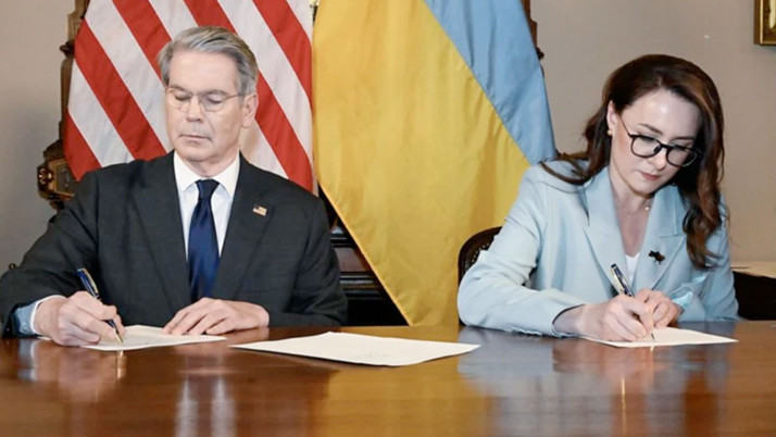 ABD ile Ukrayna arasında maden anlaşması imzalandı