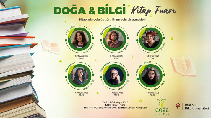Doğa & BİLGİ Kitap Fuarı 5-7 Mayıs'ta santralistanbul Kampüsü'nde kapılarını açıyor