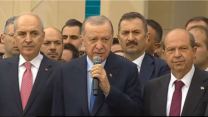 KKTC Cumhuriyet Yerleşkesi açıldı Erdoğan'dan önemli mesajlar