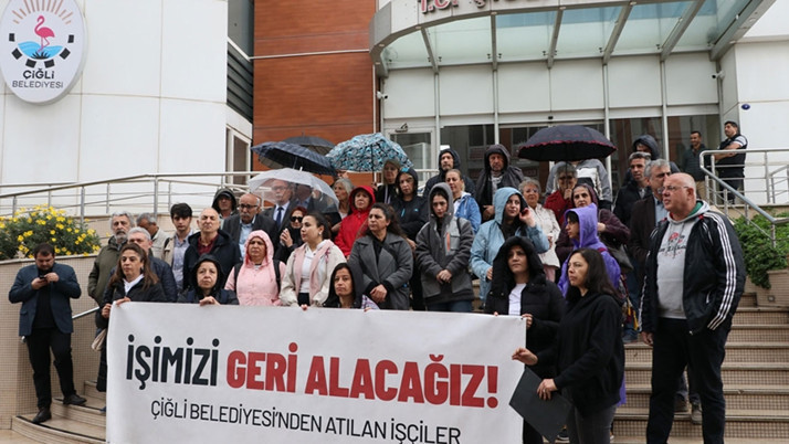 İzmir'de işten çıkartılınca CHP Genel Merkezi'ne yürüyüş başlatan işçiler Eskişehir'e ulaştı