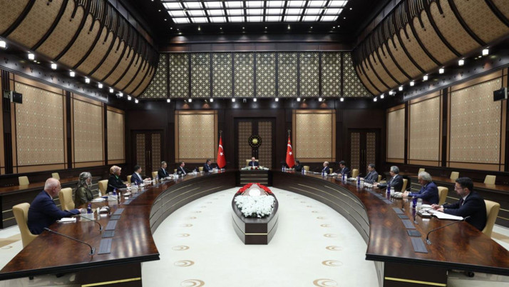 Cumhurbaşkanı Erdoğan, Cumhurbaşkanlığı Politika Kurullarının başkanvekillerini kabul etti