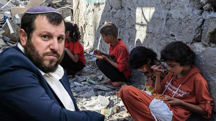 İsrailli Bakandan kan donduran sözler! "Açlıktan ölmeleri gerekiyor"