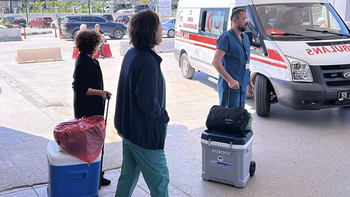 Samsun'da beyin ölümü gerçekleşen gencin organları 6 hastaya umut oldu