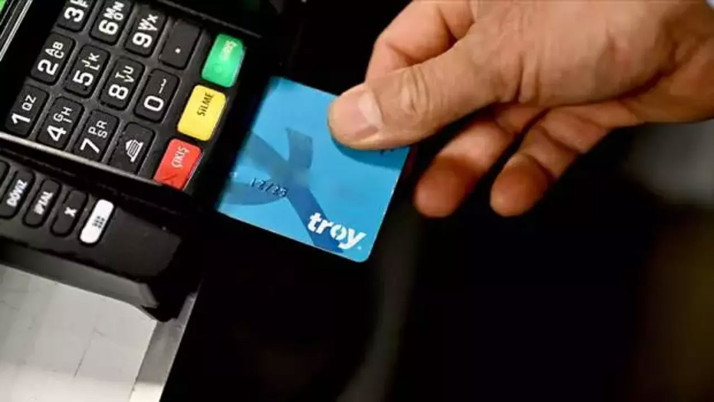 TROY logolu kart sayısı 56 milyona yükseldi