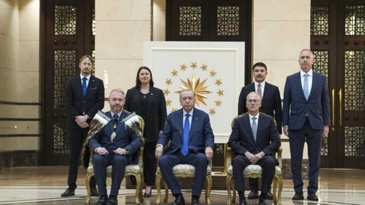 Cumhurbaşkanı Erdoğan, üç ülkenin büyükelçilerini kabul etti