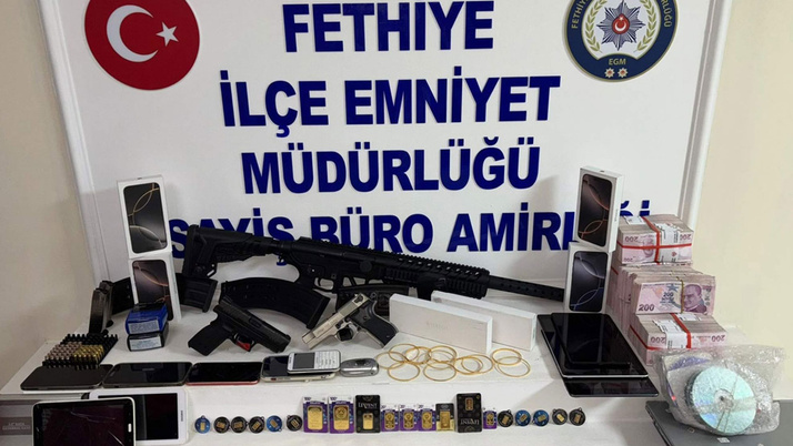 Fethiye'de yakalandı çok sayıda suçtan aranıyordu
