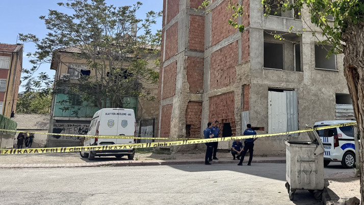 Konya’da inşaat halindeki binada ceset bulundu