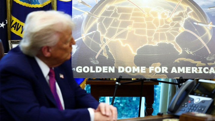 ABD'ye 'Altın Kubbe' geliyor! Trump yeni savunma sistemini duyurdu