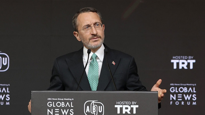 Fahrettin Altun'dan İsrail'e soykırım tepkisi