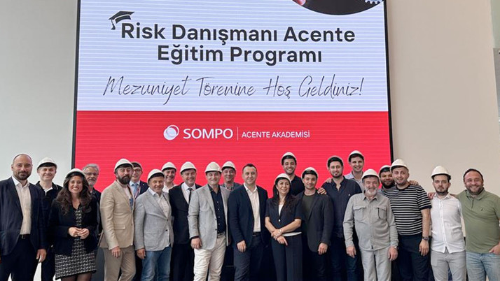 Sompo Sigorta Risk Danışmanı Acente Eğitim Programı ilk mezunlarını verdi