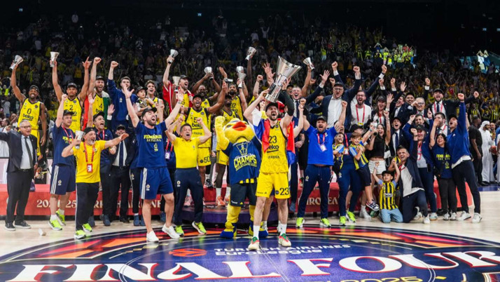 Avrupa'nın en büyüğü Euroleague'de şampiyon Fenerbahçe Beko!