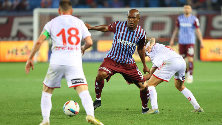 Trabzonspor - Samsunspor maçı nefes kesti, puanlar paylaşıldı