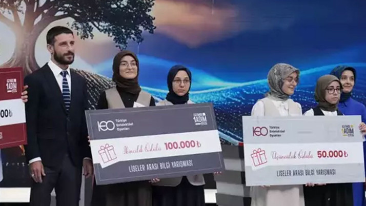 TEO Liseler Arası Bilgi Yarışması'nın kazananları belli oldu