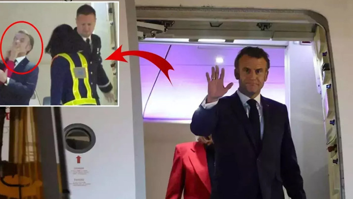Macron'dan tokat sonrası ilk açıklama: "Eşimle şakalaşıyorduk"