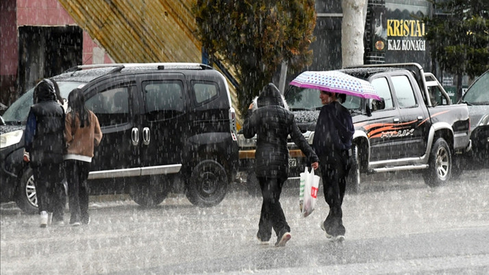 11 il için "sarı" kodlu meteorolojik uyarı