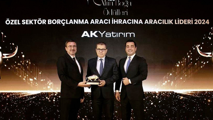 Ak Yatırım TSPB Altın Boğa Ödülleri'nde iki ödül aldı