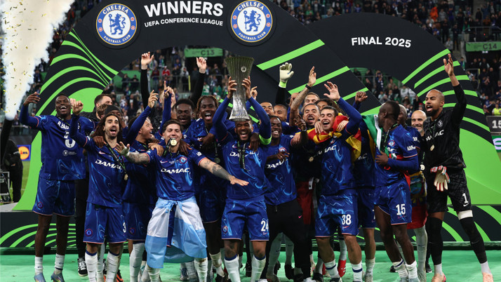 UEFA Konferans Ligi'nde şampiyon Chelsea