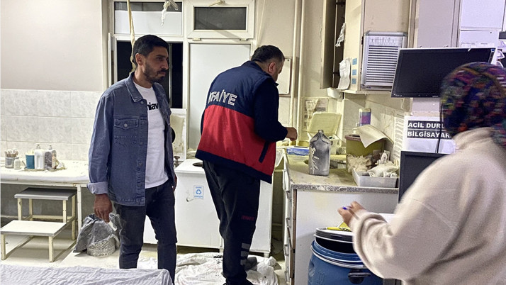 Sinop’ta hastane acil serviste patlama: 1 hemşire yaralandı