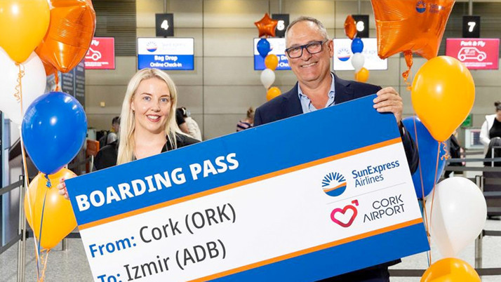 SunExpress uçuş ağına İrlanda'nın Cork şehrini ekledi
