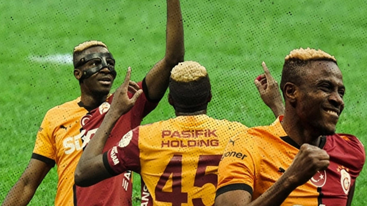 Victor Osimhen, golleriyle Galatasaray'ı şampiyonluğa taşıdı