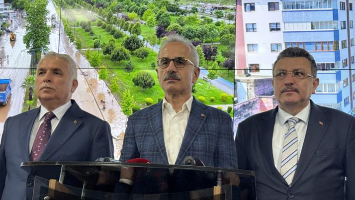 Bakan Uraloğlu: Trabzon'da 288 personel ve 14 dron ile çalışmalar devam ediyor