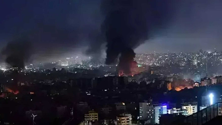 İsrail’den Beyrut’ta Hizbullah hedeflerine hava saldırısı
