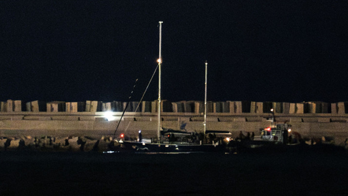 Gazze yardımı taşıyan "Madleen" gemisi Aşdod'a götürüldü