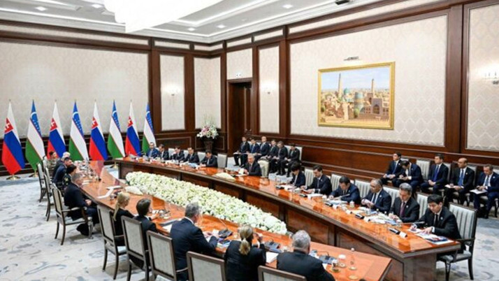 Özbekistan ile Slovakya arasındaki ilişkiler stratejik ortaklık düzeyine yükseltildi