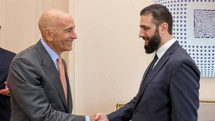 ABD'nin Ankara Büyükelçisi Barrack'tan Ahmed Şara iddiası