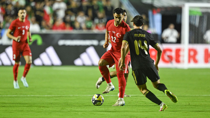 A Milli Futbol Takımı, hazırlık maçında Meksika'ya 1-0 mağlup oldu