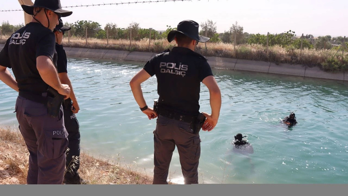 Mardin’de sulama kanalında akıntıya kapılan genç aranıyor