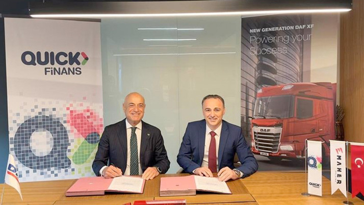 Quick Finans ve DAF Trucks Türkiye arasında stratejik işbirliği