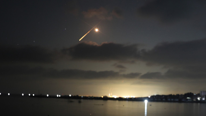 İran'ın misillemesinde İsrail'in Hayfa kentindeki petrol rafinerisinde hasar oluştu