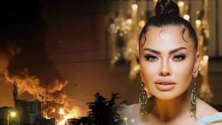 Şarkıcı Lara, İran'da savaşın ortasında kaldı