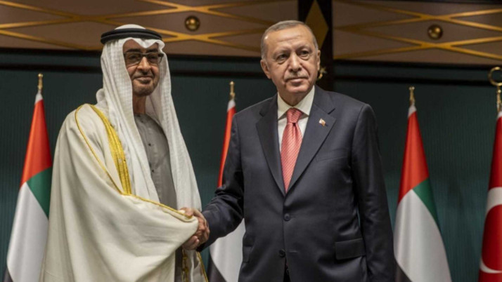 Cumhurbaşkanı Erdoğan ve Al Nahyan’dan kritik görüşme