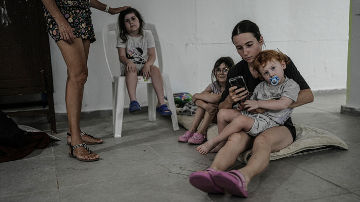 İsrail'de yaşayan Filistinliler sığınaklara alınmadı