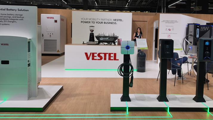 Vestel Mobilite, geniş ürün yelpazesini EVS 38 fuarında tanıttı