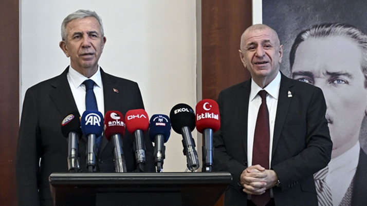 Ümit Özdağ'dan Mansur Yavaş'a teşekkür ziyareti