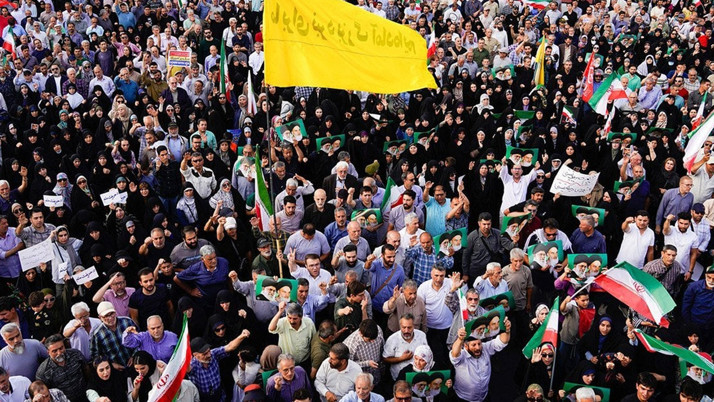 Tahran’da ABD ve İsrail karşıtı gösteri