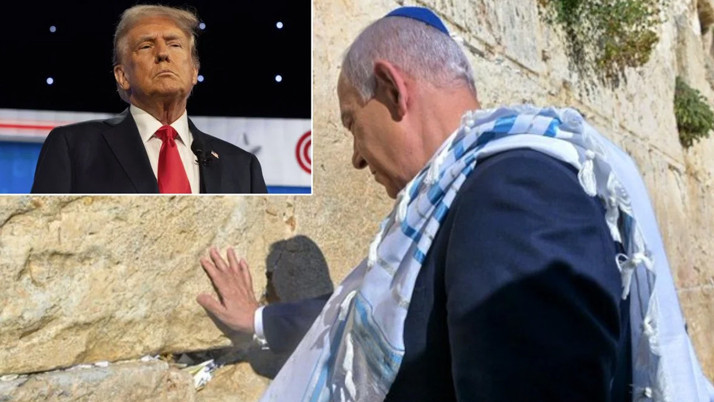 Netanyahu’dan Ağlama Duvarı’nda Trump’a dua