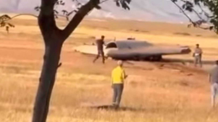 ANKA-3 tatbikat sırasında acil iniş yaptı