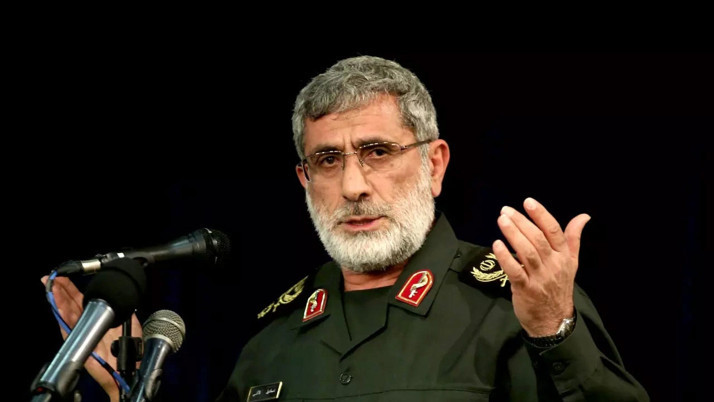 İsrail'e şok! Öldürüldüğü söylenen İranlı general Kaani, Tahran'daki gösterilere katıldı