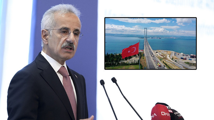Bakan Uraloğlu'ndan Osmangazi Köprüsü açıklaması: 9 yılda 108 milyar lira tasarruf!