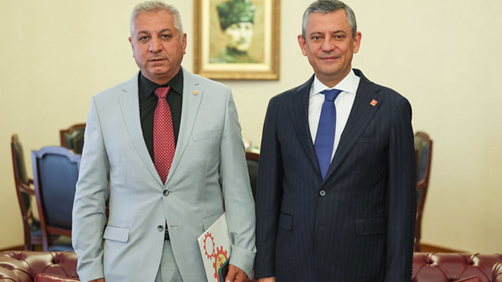 CHP Genel Başkanı Özel, Emek Partisi Genel Başkanı Aslan ile görüştü